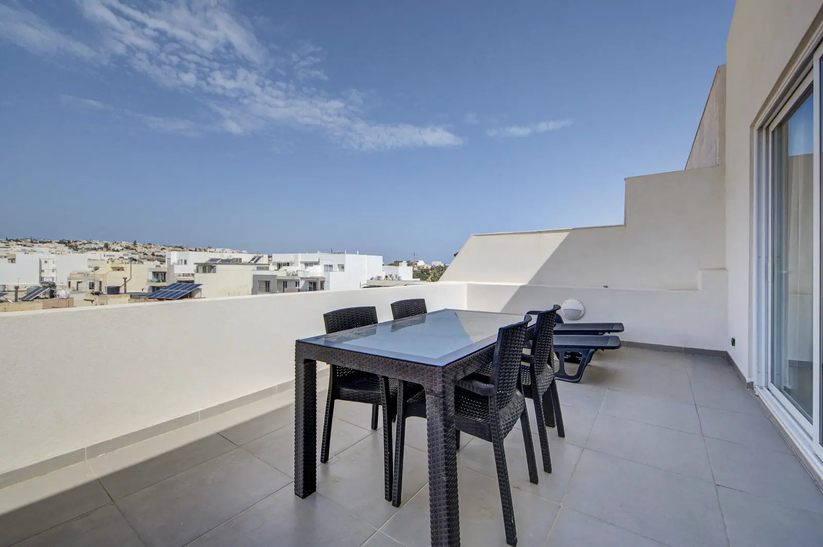 Terrace Front Dining Table