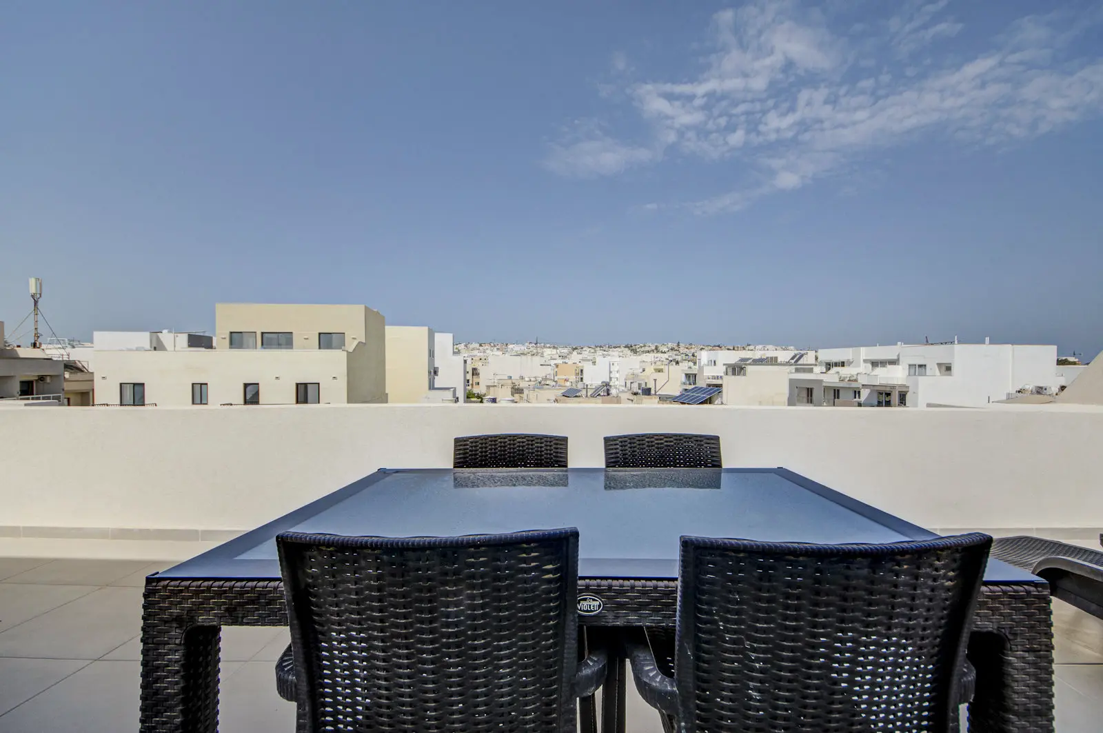Terrace Front City View