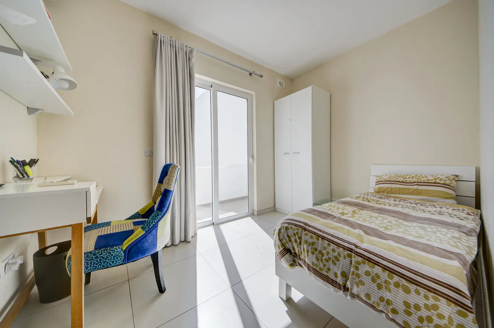 Second Bedroom Desk And Bed